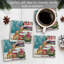 Paquet de 4 sous-verres Holiday