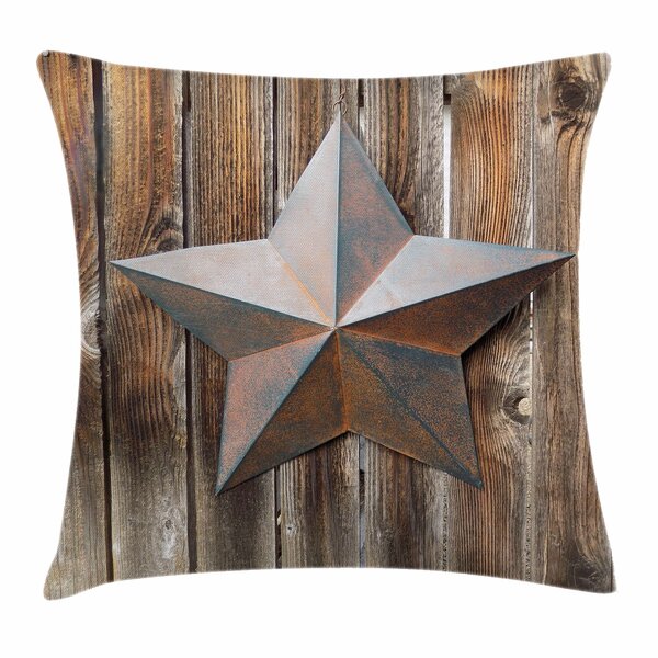 Sawyer Mill Blue Barn Star Pillow 18x18