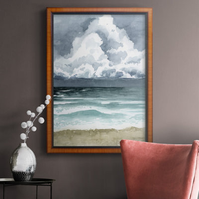 South Beach Storm I Premium Framed Canvas- Ready To Hang -  Rosecliff Heights, 7B64495F312A4292A67758DF214372B2