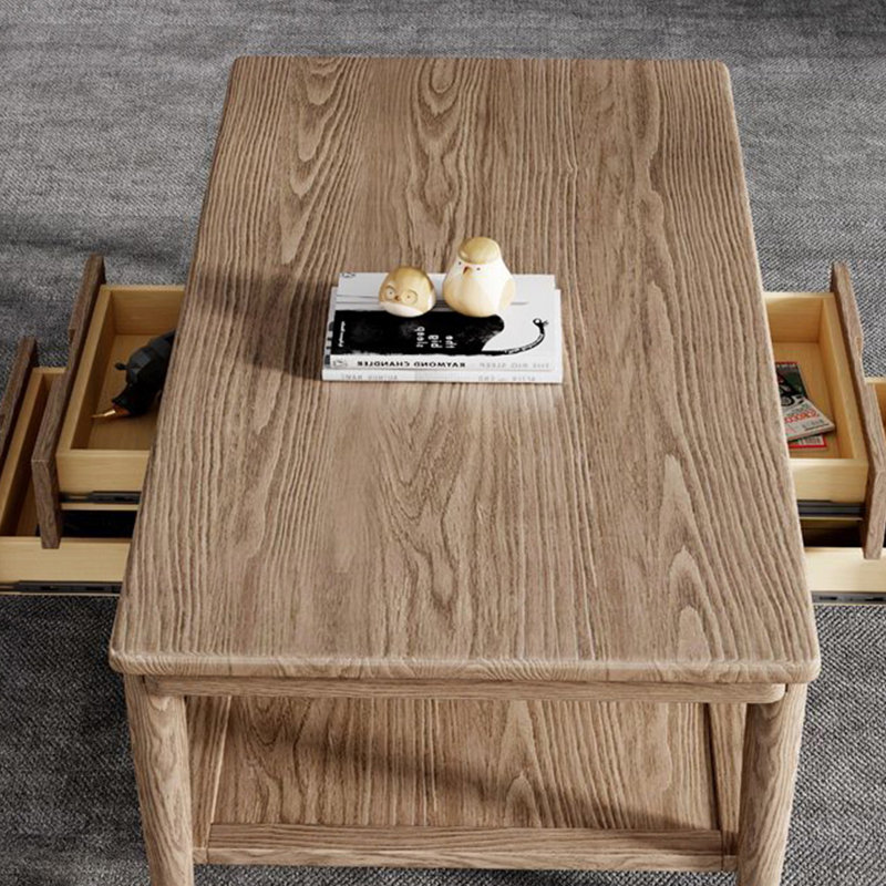New Chinese Style Solid Wood Coffee Table