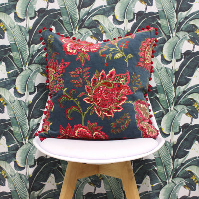 Malisa Paisley Square Cushion Cover