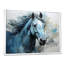«Blue Horse Vibrant Blue Equine I», art mural grand cheval-2029298936-2063894809