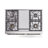 ILVE Nostalgie II Series Noblesse 40 inch Dual Fuel Range with 6 Sealed Burners, Griddle (Glass Door)-103962074-103962071