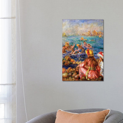 The Bathers by Pierre-Auguste Renoir - Wrapped Canvas Gallery-Wrapped Canvas Giclée