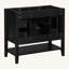 Meuble-lavabo 36 po sans lavabo, base d'armoire seulement, une armoire et trois tiroirs-102308838