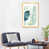Toile avec cadre en bois beige n'est pas disponible