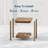 Outdoor Side Table HIPS Table for Patio, Garden, Lawn-2127286997