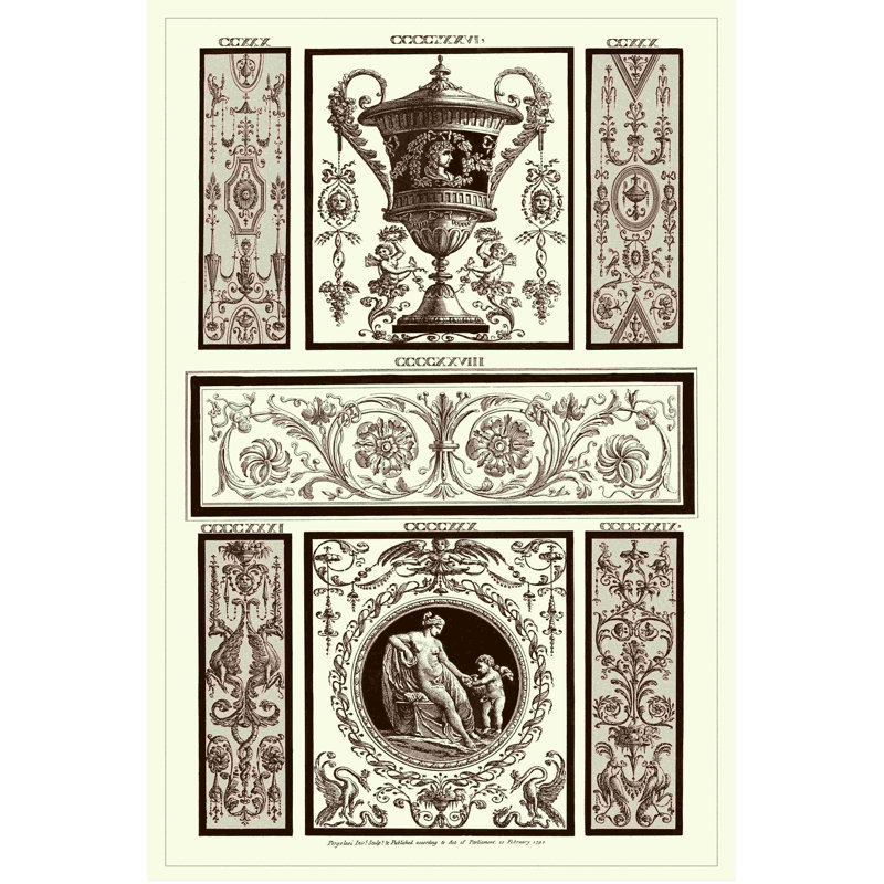 Panneau sépia pergolesi II