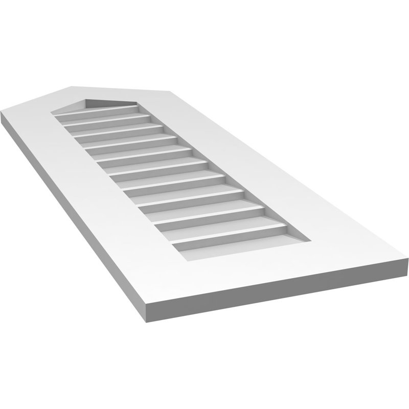 Ventilateur à pignon en uréthane non-fonctionnel Signature, H 38 po x l 14 po x P 1 po