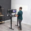 Bureau réglable en hauteur 48 po x 30 po-62405226