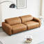 Causeuse-coussin modulaire orange 100% polyester