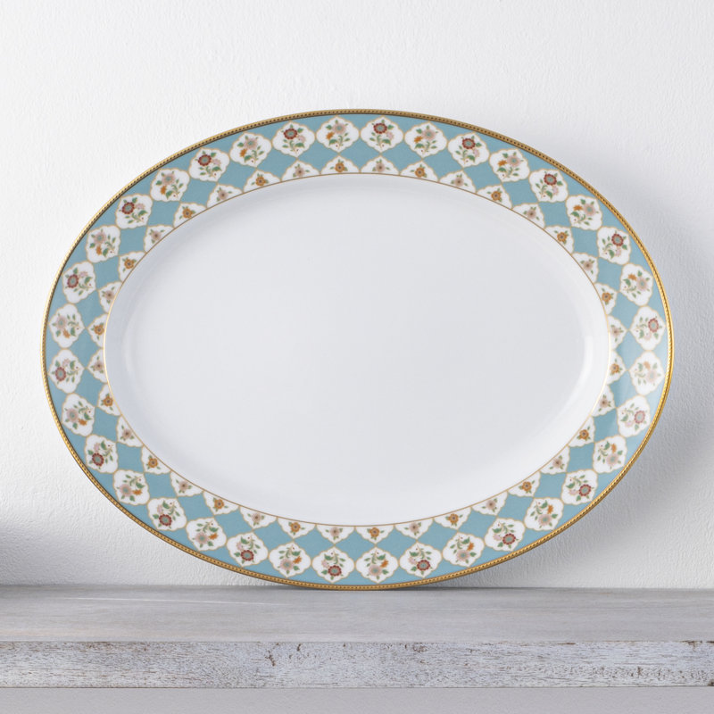 Noritake Lodi's Morning Oval Platter, 14"