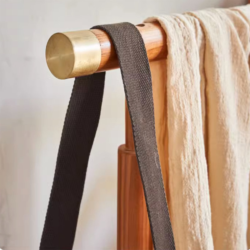 Solid Wood Coat Rack with Storage with Durable, Brown
