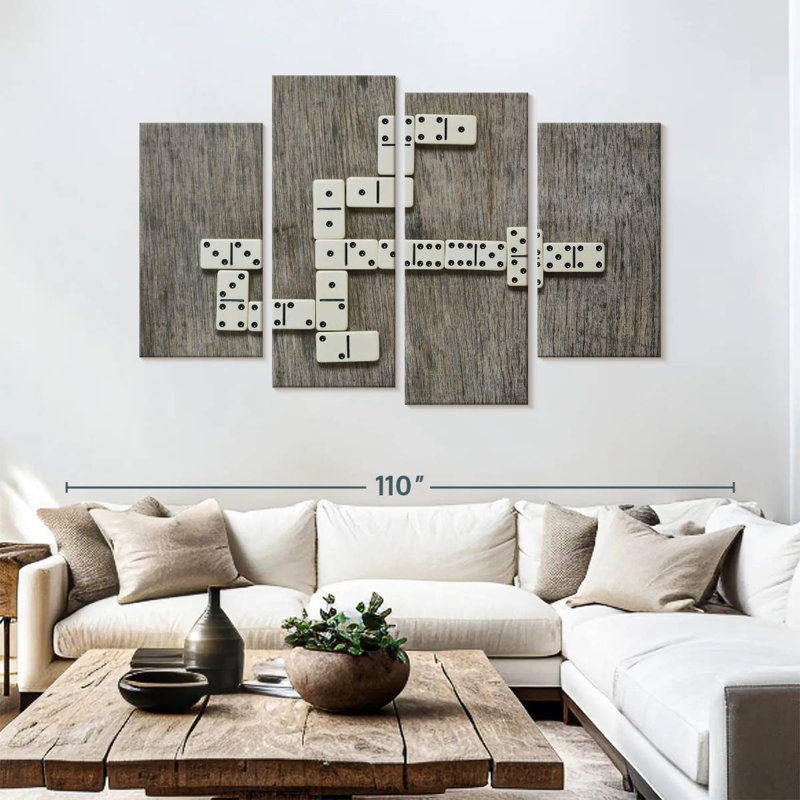 Game Of Domino, H 54 po x l 84 po