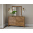Commode Olimpia à 6 tiroirs avec miroir