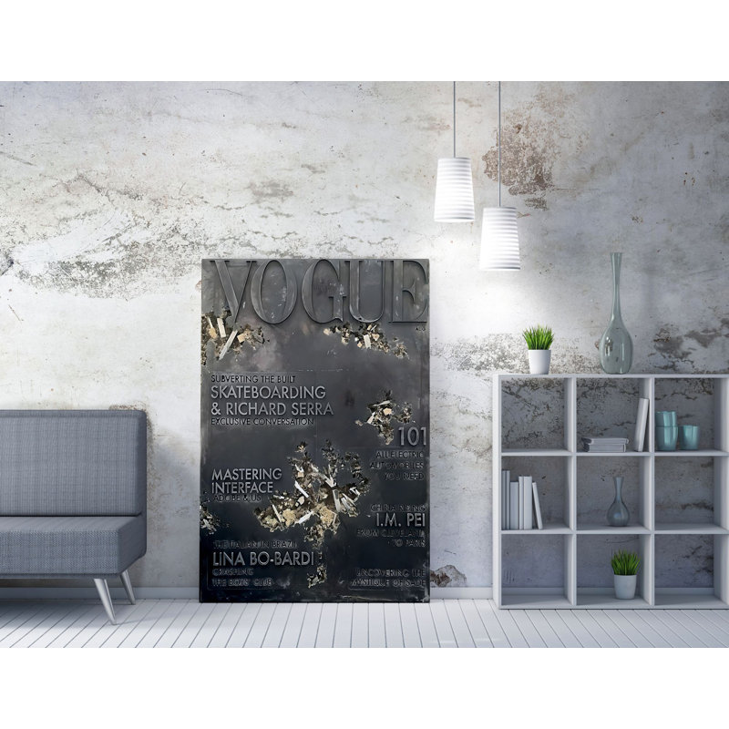 Elegant Decorative Canvas Painting, Silver Colors, 19.7 x 27.6 Inches | 50% Cotton / 50% Polyester, Digital Printing on Canvas | Sturdy 0.8 x 0.8 Inches Wooden Frame | Perfect for Modern Home Décor & Art Lovers