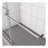 Bypass shower door, sliding door, with 1/4" tempered glass 50-54"x70"-112318743