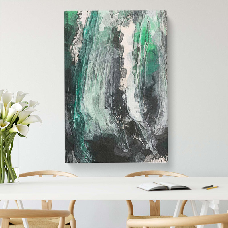 Abstract Art Painting Vol.1 - Wrapped Canvas, 50cm H x 35cm W x 3cm D