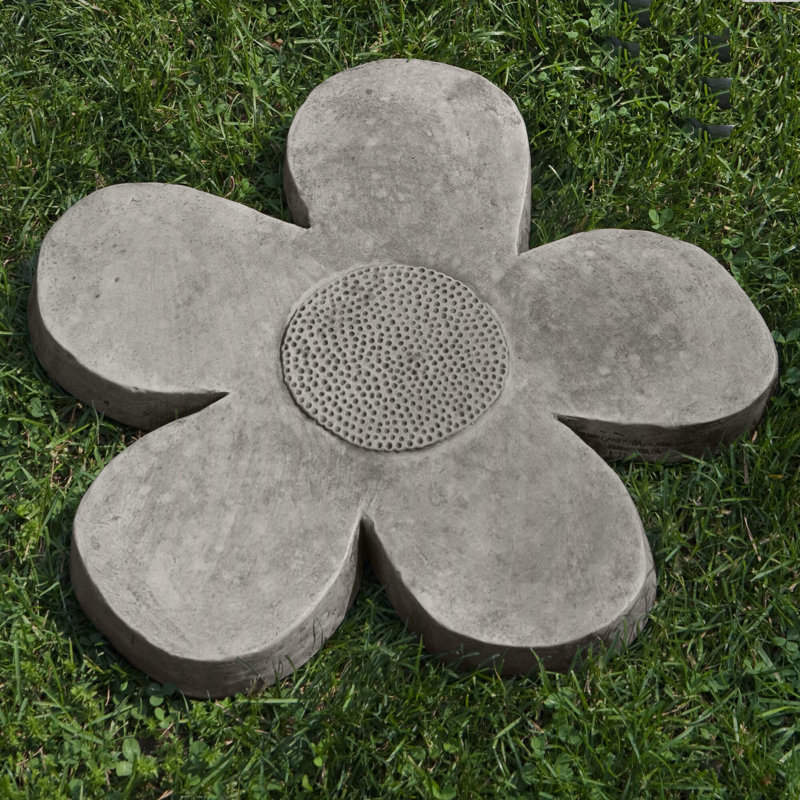 Tremplin Flower Power, H 2 po x l 15,5 po x P 15,5 po, Naturel