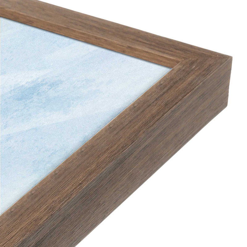 «Coastal Bliss III V2» par Danhui Nai, reproduction d'art, H 20 po x l 20 po, Brun