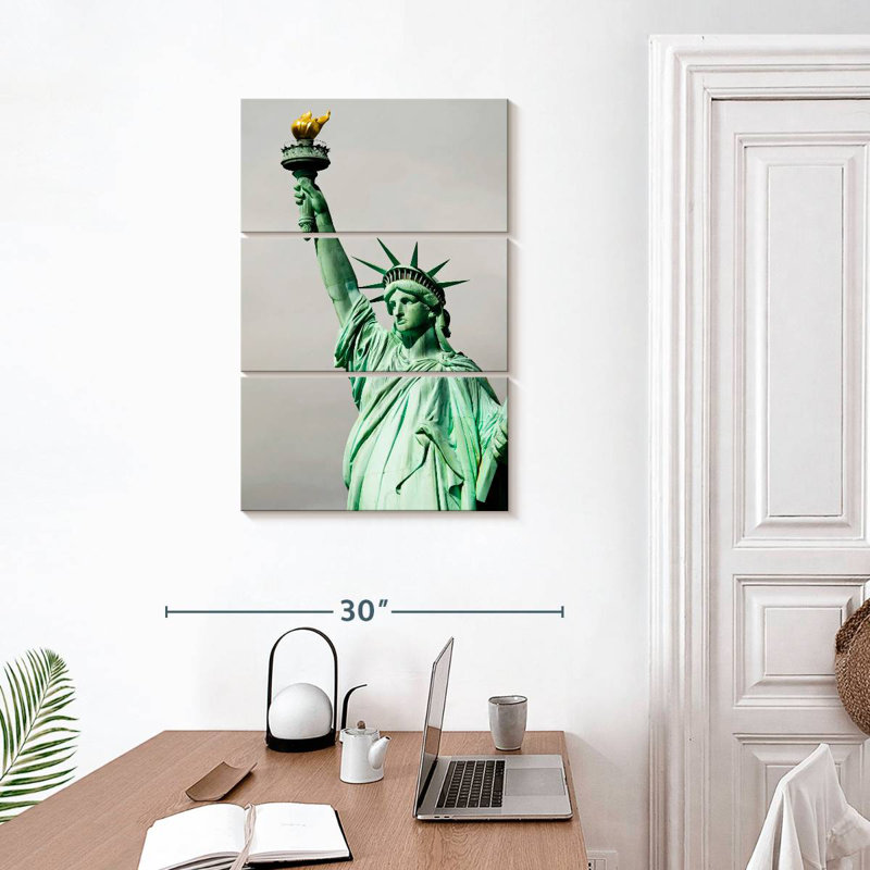 Statue Masam Lady Liberty, H 32 po x l 20 po