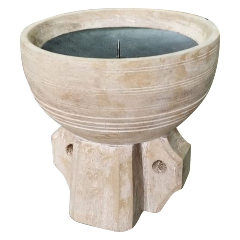 Privette Wood Tabletop Votive Holder