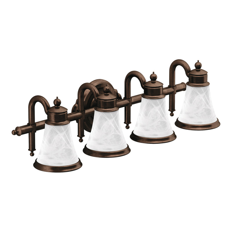 Waterhill 4-Light Vanity Light, Oil Rubbed Bronze