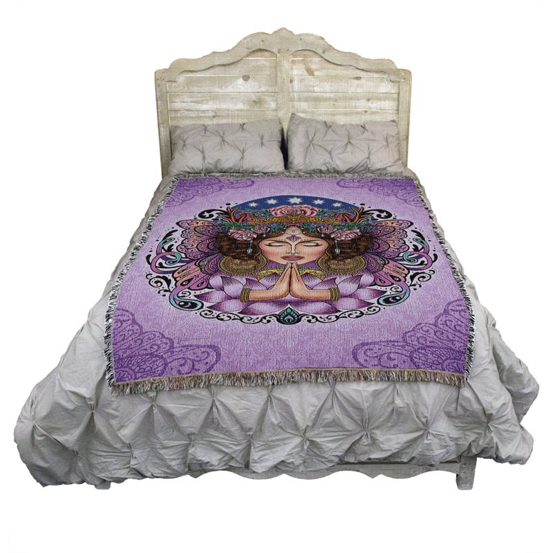 Couverture Pure God Weavers Lotus Blossom Goddess par Brigid Ashwood
