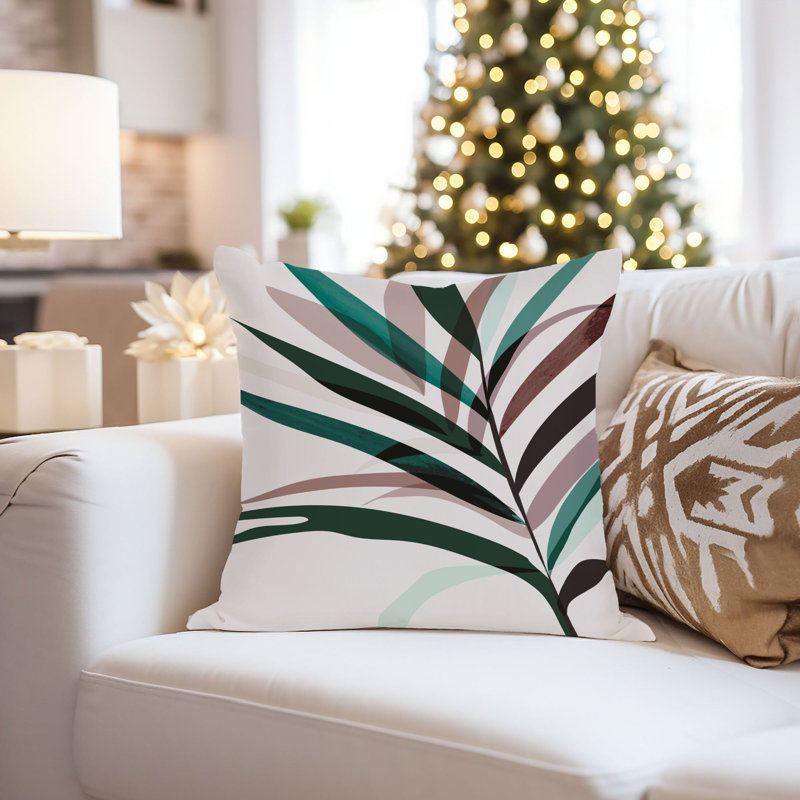 Botanical Luxe II Botanicals Leaf Modern, 16" x 16"