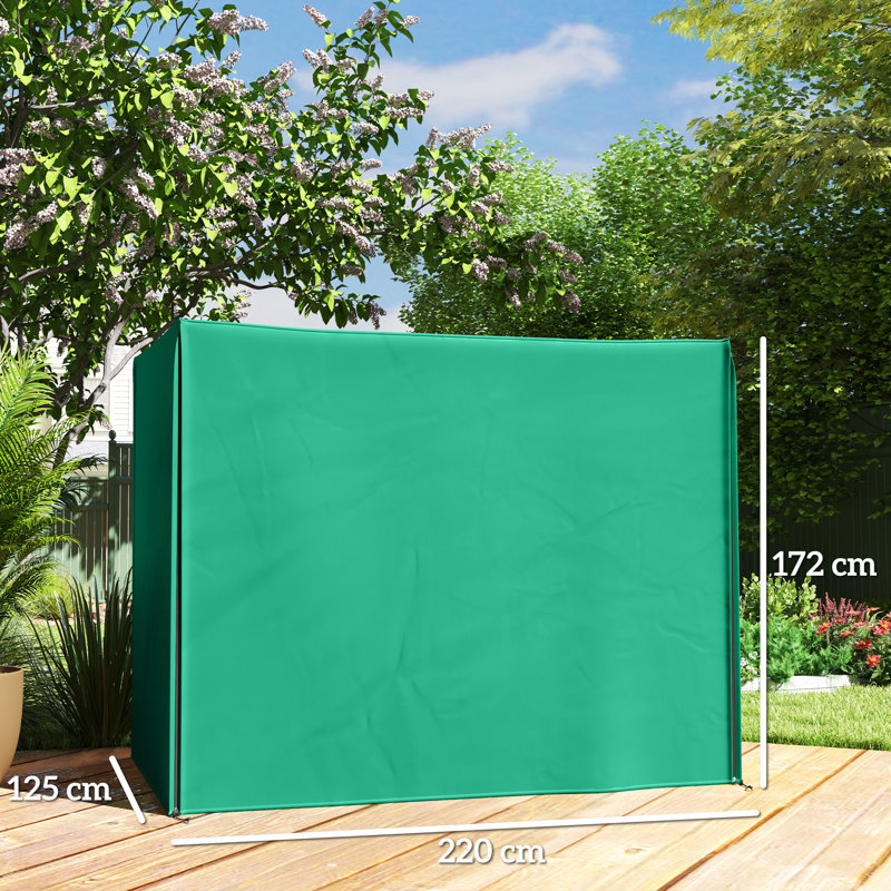 Outdoor Swing Seat Cover, Green