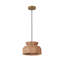Luminaire suspendu 1 lumière Osier brun miel-294374362