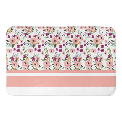 Carnaby Microfiber Foam Non-Slip Bath Rug
