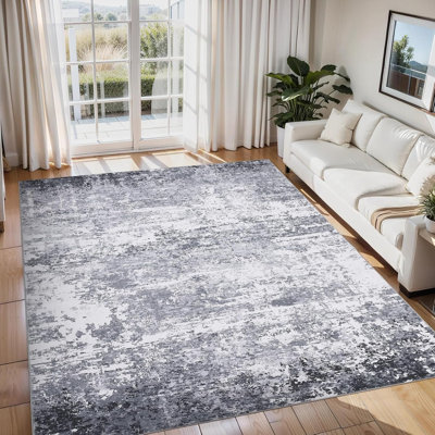 Rectangle Abstract Area Rug
