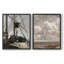 «Vintage NAUTICAL VII», 2 pièces sur papier-310971896-310971895
