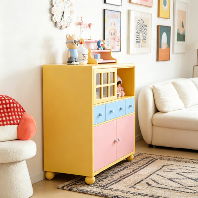 Modern, lively and adorable large-capacity cabinet