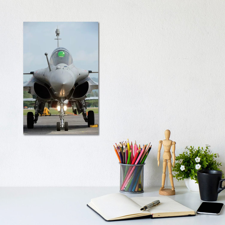 A Dassault Rafale Fighter Aircraft Of The French Air Force by Remo Guidi - Wrapped Canvas Gallery-Wrapped Canvas Giclée