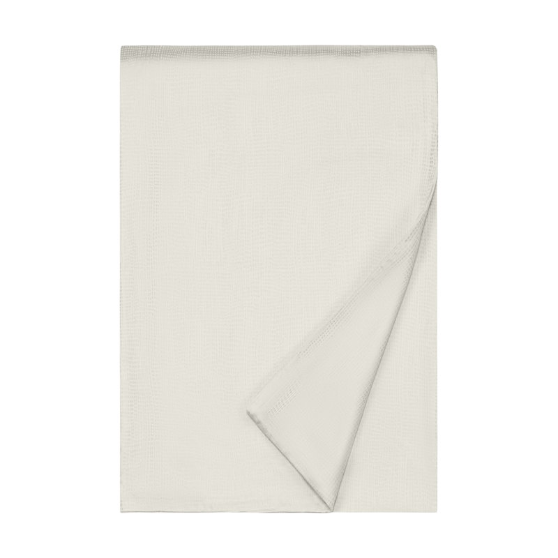 Athens Modal Duvet Cover, King, Ivory Dots
