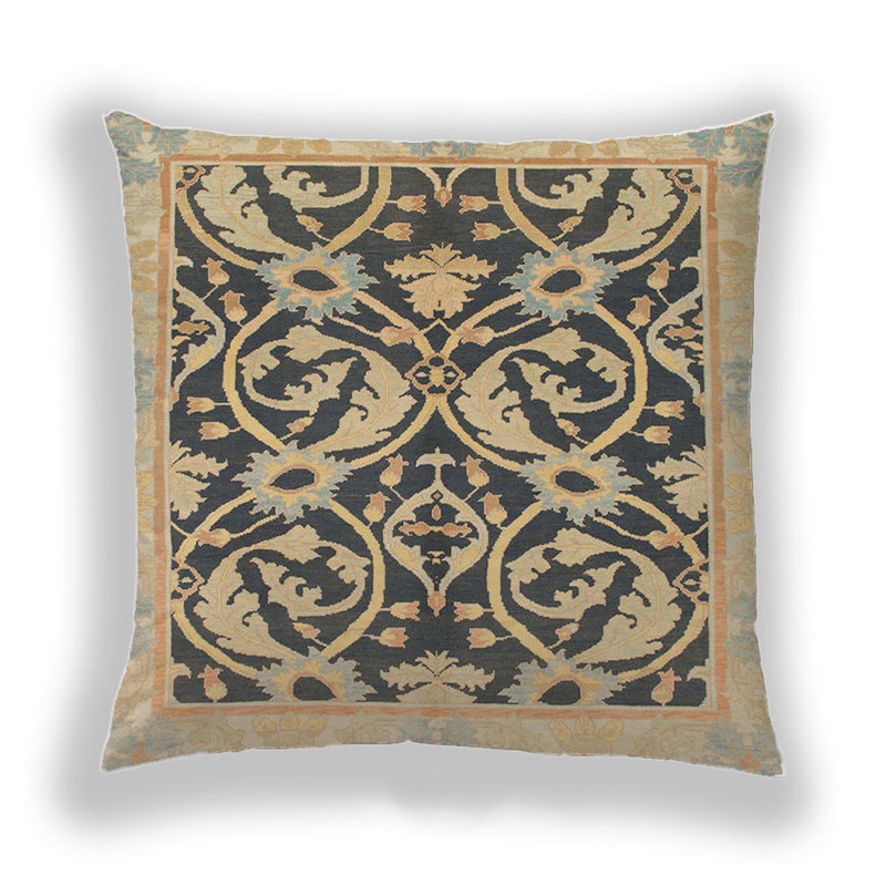 Coussin Abstract 1228, Microsuède
