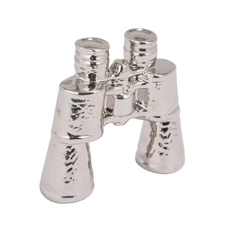 Stoneware Binoculars Decor