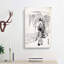 Ono No Dofu by Kitao Shigemasa - Wrapped Canvas Painting-55359826