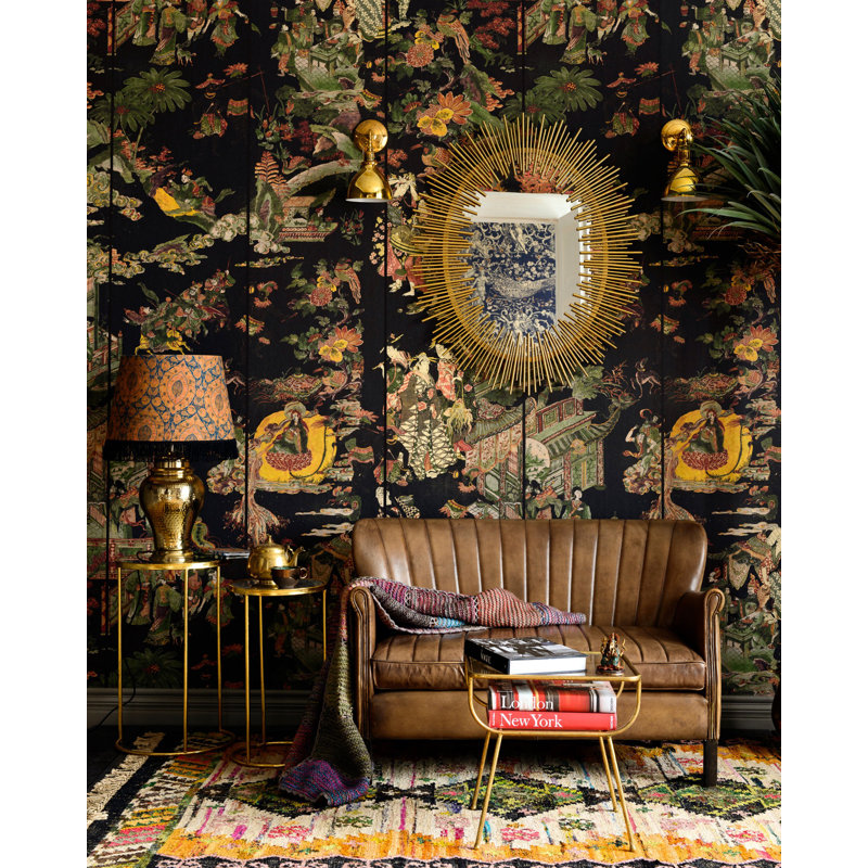 The Gentlemans Corner Toile Wallpaper Roll