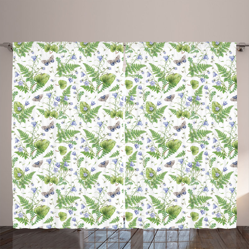 Semi Sheer Curtain Pair