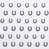 Horseshoe Dots Navy