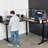 VIVO Electric 77" x 71" Corner Stand Up Desk, 3E7B Series-93885697