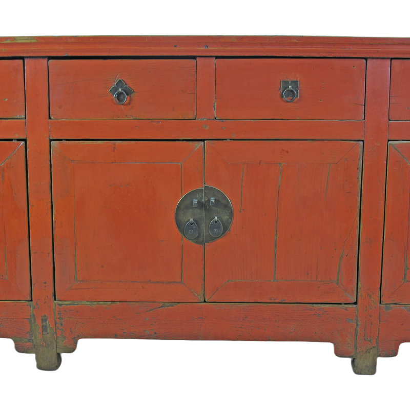 Asian Classic 111'' W Solid Wood Sideboard