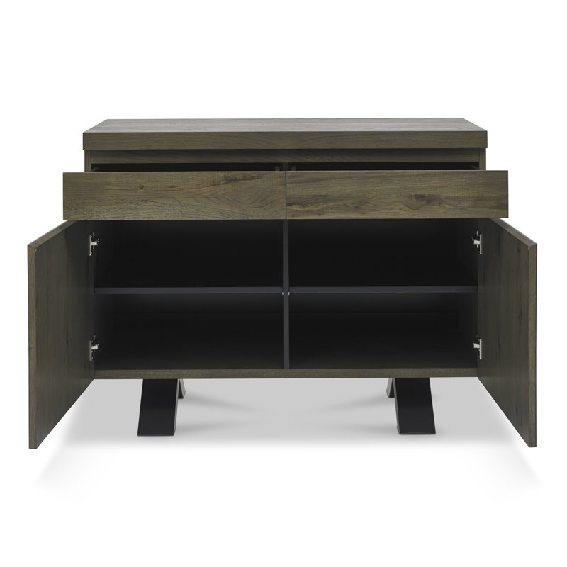 Aries 110cm Sideboard, Fumed Oak