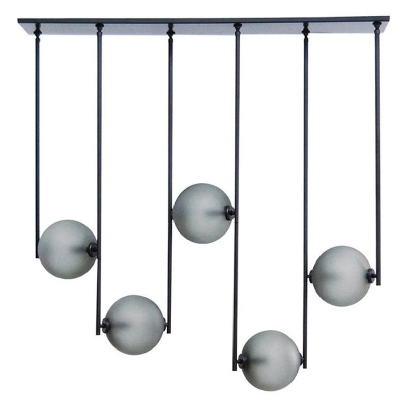 Alan Mizrahi égaliseur art déco, Étain, Satin monochromatique, 36” Depth x 64” Width x 62” Height