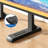 Modern TV Stand with Cable Management, 6-Height Adjustable, Supports 37-86 Inch TVs up to 150lbs