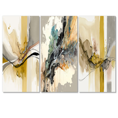 " Jazz Rhythms In Shades Of Gray IV " 3 - Pieces