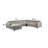 Roughtail Upholstered U-Shaped Sectional Left Hand Facing-1179260619